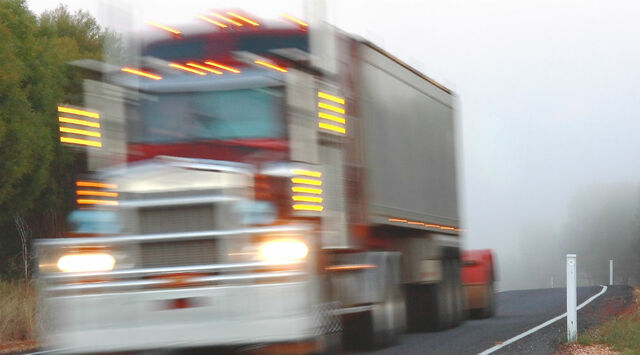 Truck blur