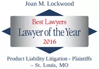Joan Lockwood Lawyer of the Year 2016 badge