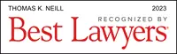 Thomas Neill Recognized by Best Lawyer 2023 badge