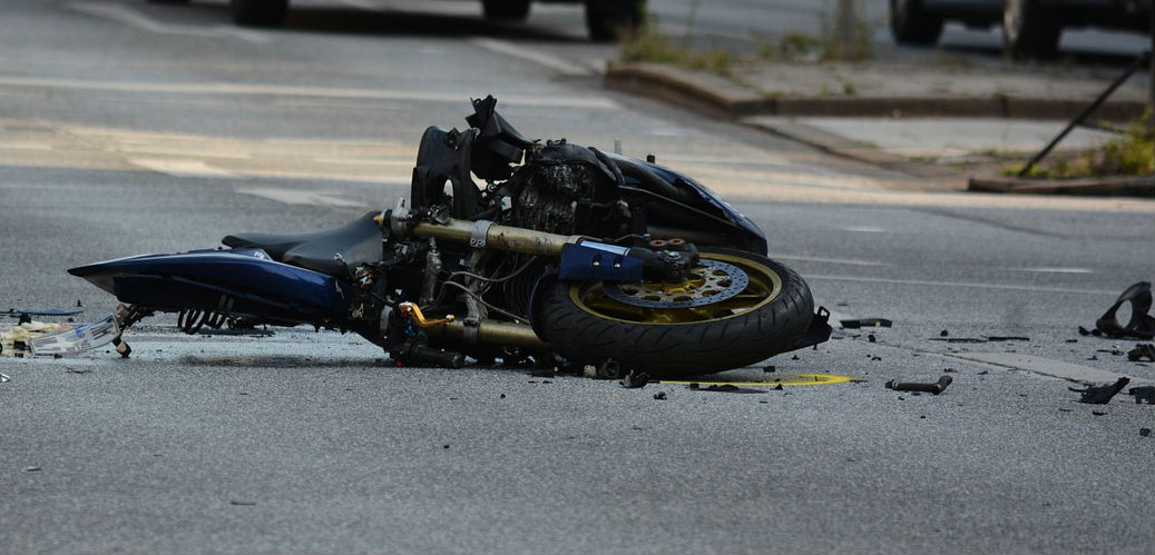 motorcycle wreck pixlr