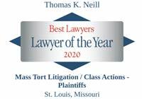 Thomas Neill Lawyer of the Year 2020 badge