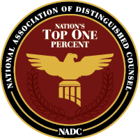 NADC Nations Top One Percent badge