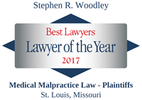 Stephen Woodley Lawyer of the Year 2017 badge