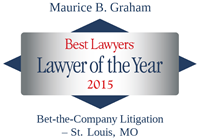 Maurice Graham Lawyer of the Year 2015 badge