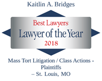 Kaitlin Bridges Lawyer of the Year badge 2018