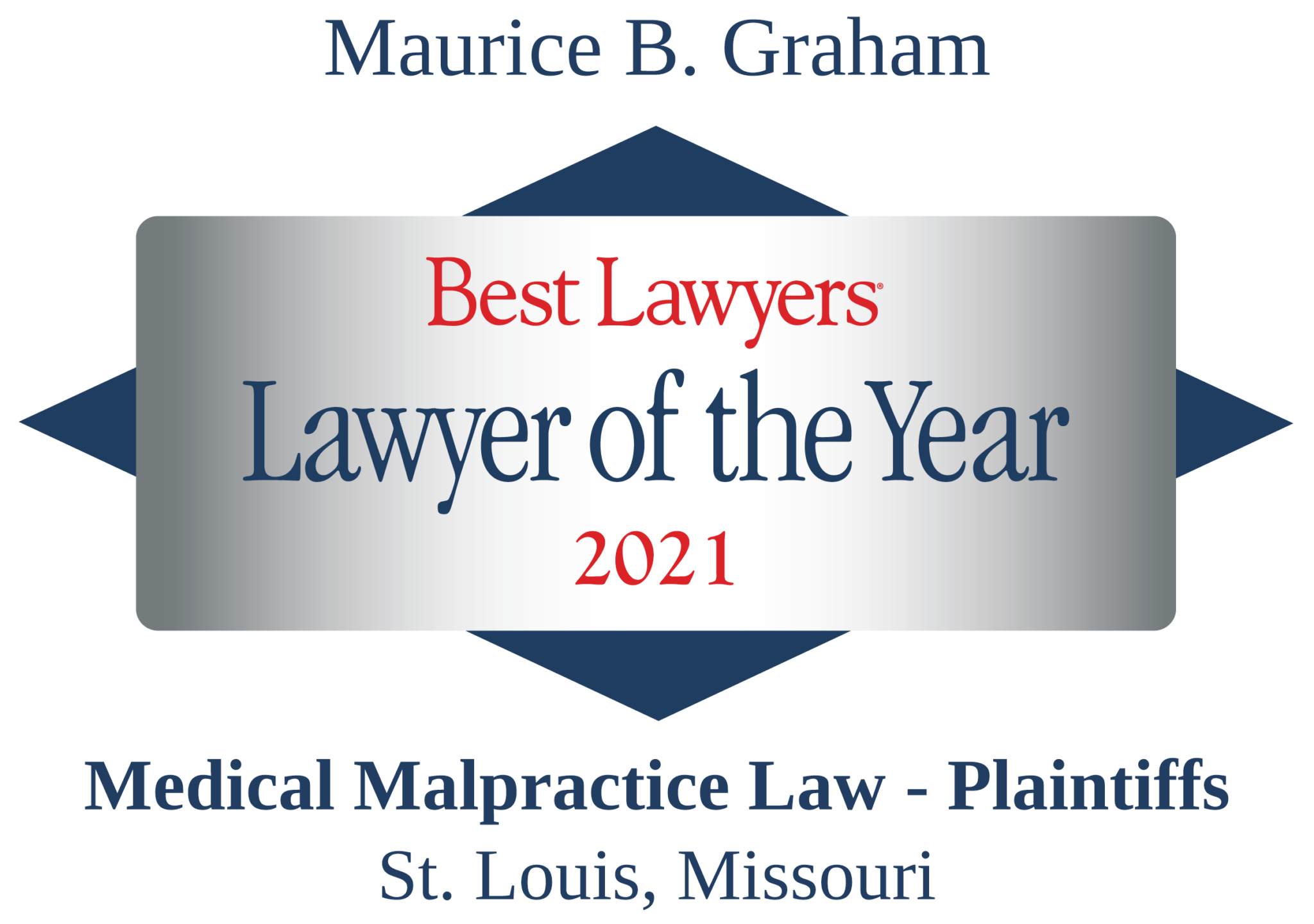 Maurice Graham Lawyer of the Year 2021 badge