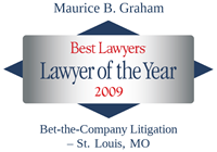 Maurice Graham Lawyer of the Year 2009 badge