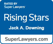 Jack Downing Super Lawyers 2023 Rising Star